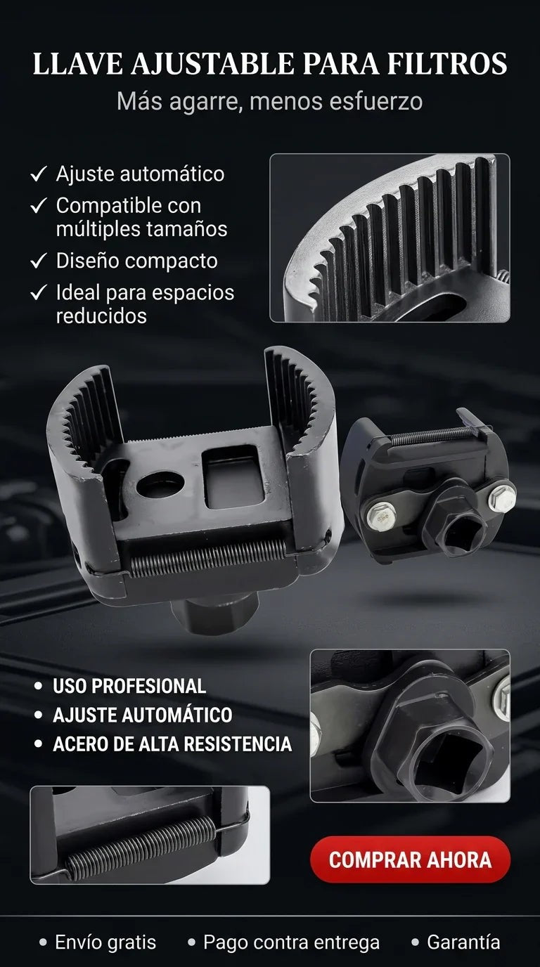 Filter Force llave para filtros
