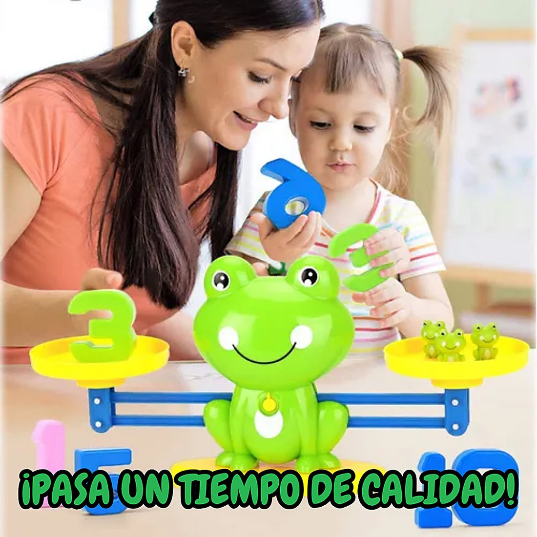 MathRana — Balanza Matemática Montessori con Números y Tarjetas
