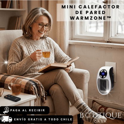 Mini Calefactor de Pared | WarmZone