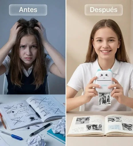 Mini Impresora Térmica Bluetooth | Sin Tinta