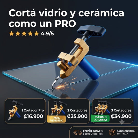 Cortador de Vidrio y Cerámica Profesional ✂️