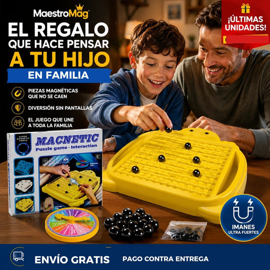 Juego de Mesa Magnetico — El Regalo que Hace Pensar a tu Hijo, Sin Pantallas 🧲