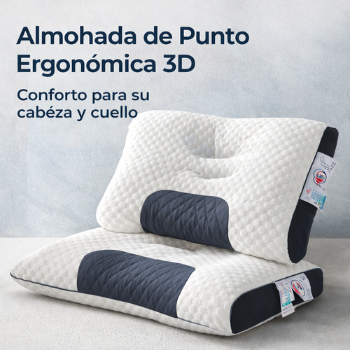 Almohada ortopédica cervical 3D 1