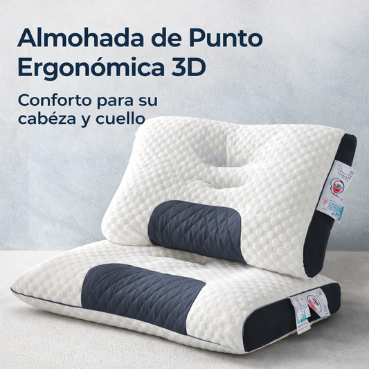 Almohada ortopédica cervical 3D 1
