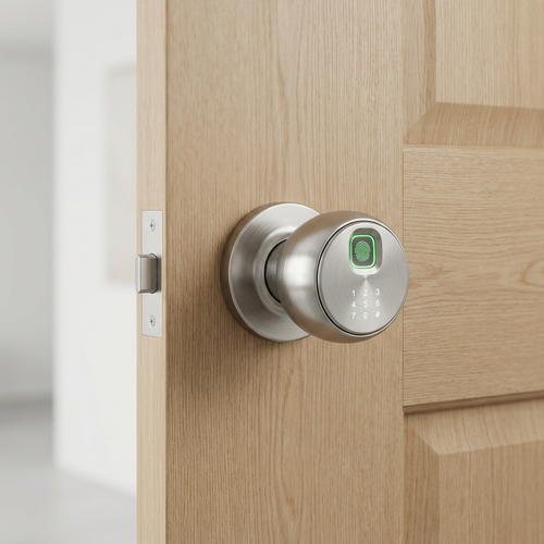 Cerradura de Puerta Inteligente con Huella Digital