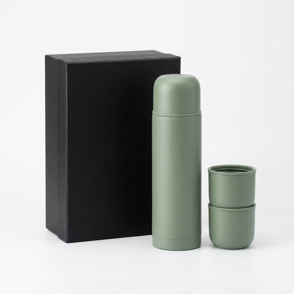 Combo Termo + 2 Vasos Térmicos 500ml | Conserva Temperatura 12h