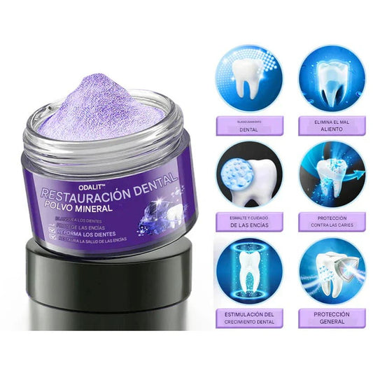 Odalit — Polvo Mineral Restaurador Dental con Hidroxiapatita 50 g
