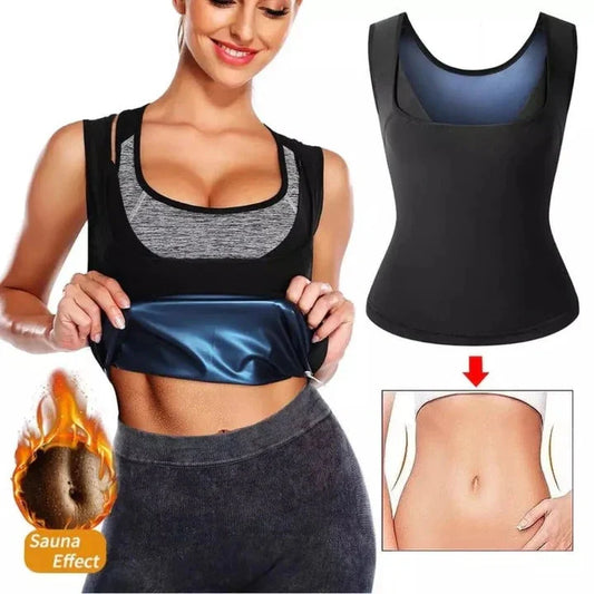 Camiseta Sauna para Mujer - Moldea y Quema Grasa