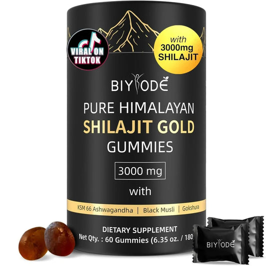 Shilajit Gold Gummies · Energía y Vitalidad Natural